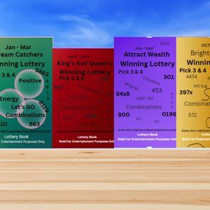 Winning Lottery Bundle of 4 Paperback Book's (2024)